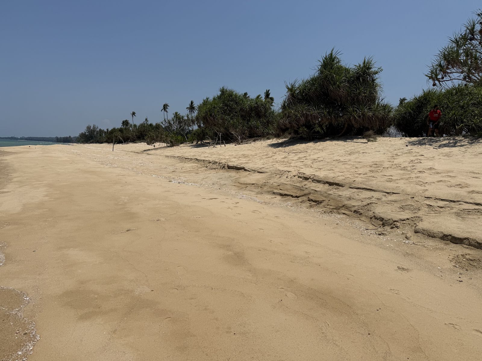 Sichon Beach site: Beachfront shoreline